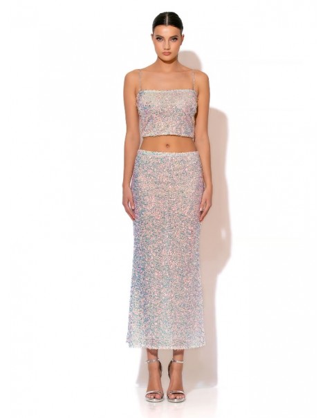 Iridescent Sequin Skirt